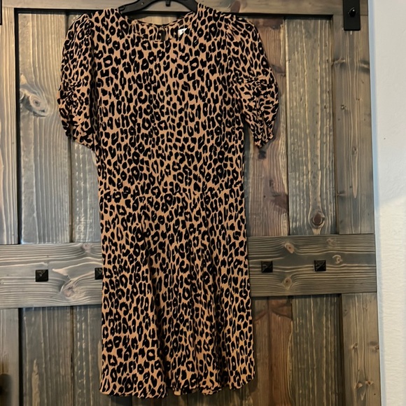 Reformation Leopard Mini Dress - Picture 5 of 9